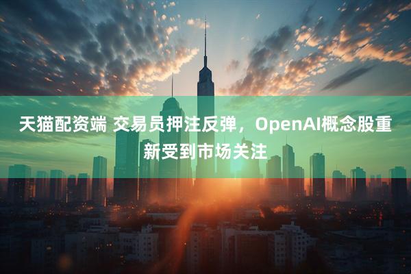 天猫配资端 交易员押注反弹，OpenAI概念股重新受到市场关注